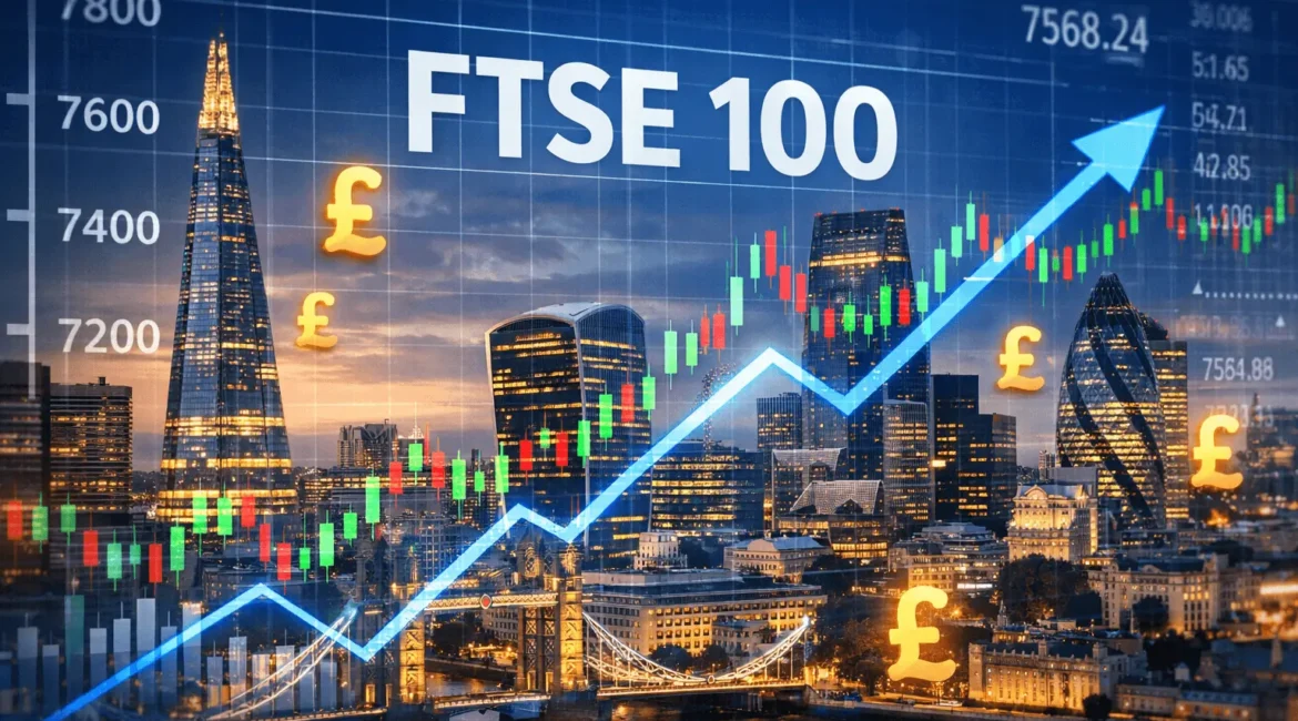 ftse 100 outlook UK stock market trends and investor analysis