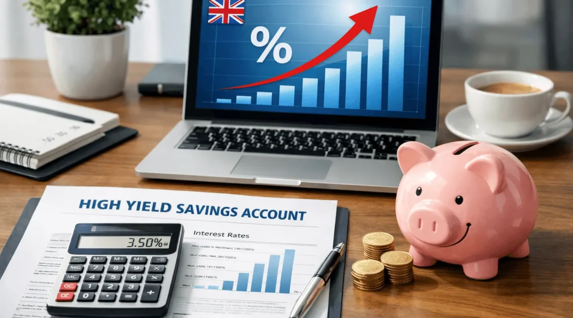 high yield savings accounts UK interest rates explained for savers