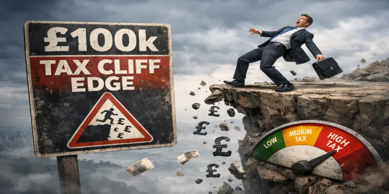 UK 100k tax cliff edge